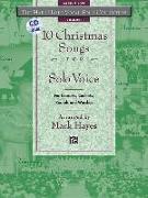 The Mark Hayes Vocal Solo Collection -- 10 Christmas Songs for Solo Voice: Medium Low Voice, Book & CD