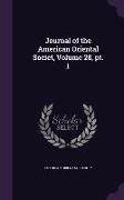 Journal of the American Oriental Societ, Volume 28, pt. 1