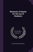 Elements of Equity for the use of Students