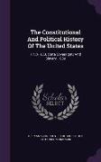 The Constitutional And Political History Of The United States: 1750-1833. State Sovereignty And Slavery. 1889