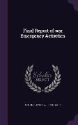 Final Report of war Emergency Activities