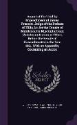 Report of the Trial by Impeachment of James Prescott, Judge of the Probate of Wills, &c. for the County of Middlesex for Misconduct and Maladministrat