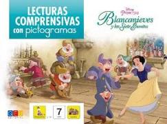 Lecturas comprensivas con pictogramas. Blancanieves y los siete enanitos