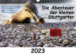 Die Abenteuer der kleinen Stuttgarter (Wandkalender 2023 DIN A3 quer)