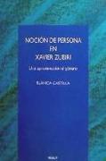 La noción de persona en Xavier Zubiri : una aproximación al género