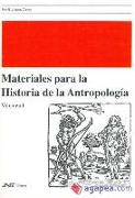 Materiales para la historia de la Antropología. 1 Llinares, J. B