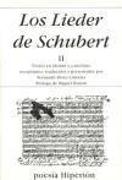 Los Lieder de Schubert II