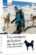 Un veterinario en la nieve