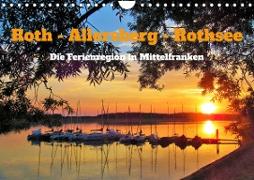 Roth - Allersberg - Rothsee - Die Ferienregion in Mittelfranken (Wandkalender 2023 DIN A4 quer)