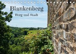 Blankenberg Burg und Stadt (Tischkalender 2023 DIN A5 quer)