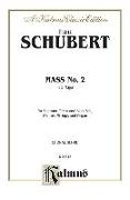 Mass No. 2 in G Major: Satb with Satb Soli (Orch.) (Latin Language Edition), Score