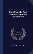 Light from the East, Studies in Japanese Confucianism