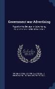 Government war Advertising: Report of the Division of Advertising, Committee on Public Information