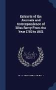 Extracts of the Journals and Correspondence of Miss Berry from the Year 1783 to 1852