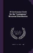 A Continuous Limit for the contagious Binomial Distribution