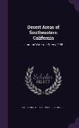 Desert Areas of Southeastern California: Land and Water use Survey, 1958