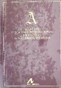 Actas del I Congreso Internacional de Historia de la Lengua Española