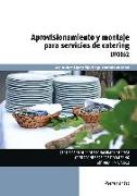 Aprovisionamiento y montaje para servicios de catering