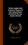 Water-Supply and Irrigation Papers of the United States Geological Survey, Issues 199-205