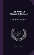 The Works of Thomas de Quincey ...: Coleridge and Opium-Eating