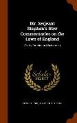 Mr. Serjeant Stephen's New Commentaries on the Laws of England: (partly Founded on Blackstone.)