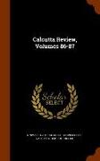 Calcutta Review, Volumes 86-87