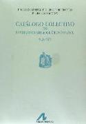 Catálogo colectivo del patrimonio bibliográfico español s.XIX : Indices