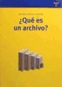 ¿Qué es un archivo?