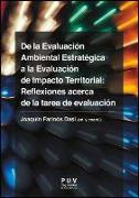 De la evaluación ambiental estratégica a la evaluación de impacto territorial : reflexiones acerca de la tarea de evaluación