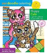 Zendoodle Coloring: Happy Cats