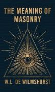 Meaning Of Masonry Hardcover