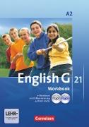 English G 21, Ausgabe A, Band 2: 6. Schuljahr, Workbook mit CD-ROM und Audios online