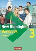 New Highlight, Allgemeine Ausgabe, Band 3: 7. Schuljahr, Workbook mit Text-CD