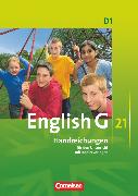 English G 21, Ausgabe D, Band 1: 5. Schuljahr, Handreichungen für den Unterricht, Mit Kopiervorlagen