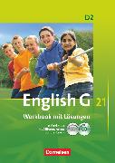 English G 21, Ausgabe D, Band 2: 6. Schuljahr, Workbook mit CD-ROM (e-Workbook), CD - Lehrerfassung und Audios online