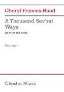 A Thousand Sev'ral Ways: For Soprano and Piano
