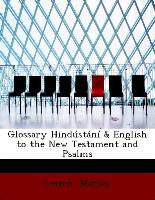 Glossary Hindústání & English to the New Testament and Psalms