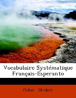 Vocabulaire Systématique Français-Esperanto