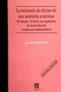 La extensión de efectos de las sentencias en la jurisdicción contencioso-administrativa en materia tributaria y de personal