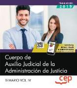 Cuerpo de auxilio judicial de la Administración de Justicia : temario