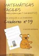 Matemáticas fáciles 19, Educación Primaria