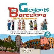 Gegants de Barcelona. Llibre d'adhesius