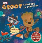 Groot comienza la aventura (Mis lecturas Marvel): Con pictogramas y actividades educativas