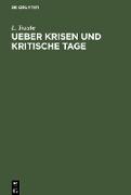 Ueber Krisen und kritische Tage