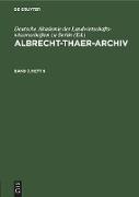 Albrecht-Thaer-Archiv. Band 7, Heft 6