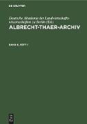 Albrecht-Thaer-Archiv. Band 8, Heft 1
