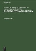 Albrecht-Thaer-Archiv. Band 8, Heft 4/5