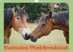 Faszination Pferdefreundschaft (Wandkalender 2023 DIN A4 quer)