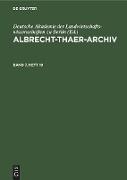 Albrecht-Thaer-Archiv. Band 7, Heft 10