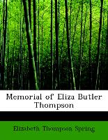 Memorial of Eliza Butler Thompson